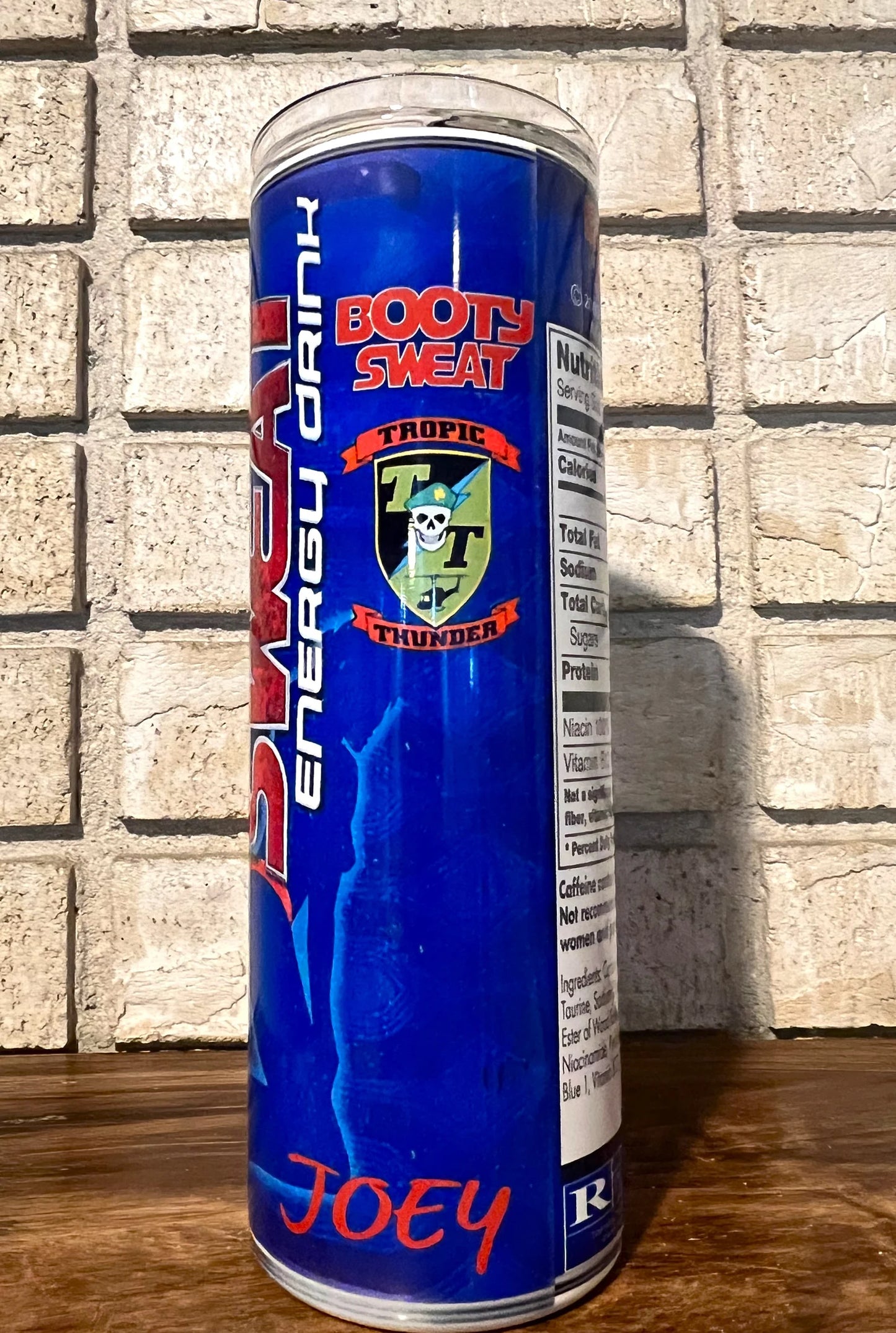 Tumbler, Stainless Steel, Humor, Cheeky, Funny, Removable Lid, Personalize, Booty, Sweat