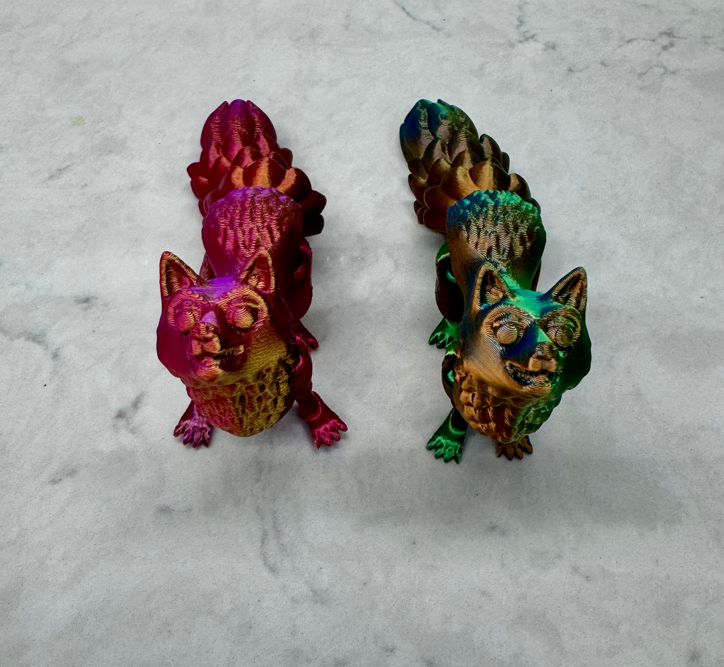 Coyote, Fidget, Sensory, Toy, 3-D printed, Moveable, Animal, Wilderness