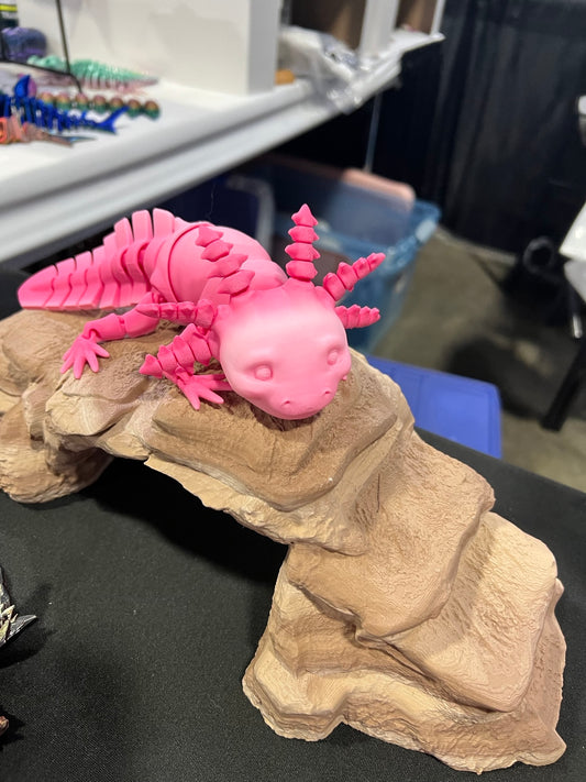 Axolotl 3D Printed Fidget Sensory Toy