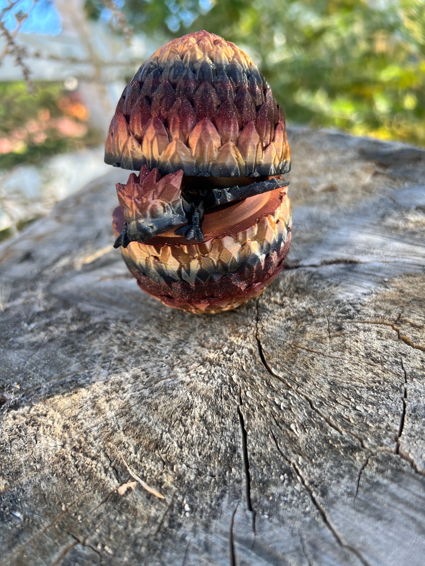 Mythical, Dragon, Egg, Hatching, 3-D printed, Fidget, Toy, Egg, Hatchling, Sensory