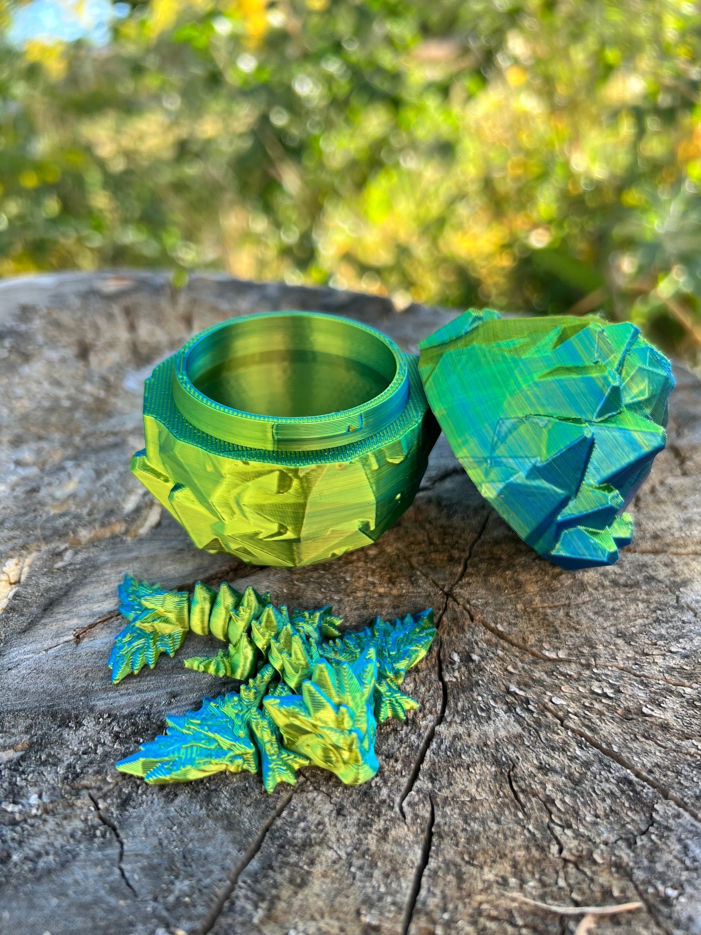 Mythical, Dragon, Egg, Hatching, 3-D printed, Fidget, Toy, Egg, Hatchling, Sensory