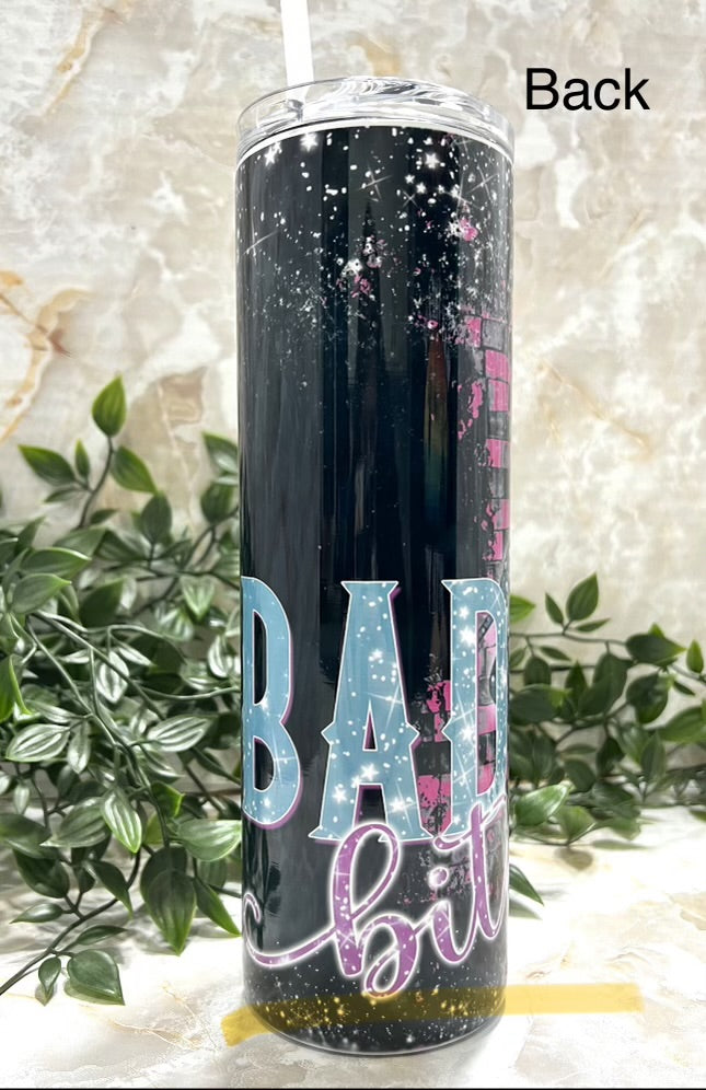 Tumbler, naughty, characters, princess, bad bitches, stainless steel, cup, straw, sublimated