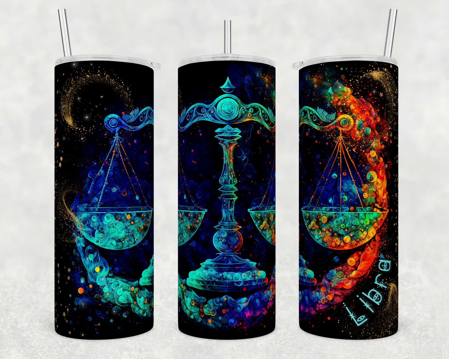 Tumblers, Stainless Steel, Sublimation, Zodiac, Astrological, Cancer, Taurus, Aquarius, Gemini, Virgo, Scorpio, Pines, Capricorn, Leo, Libra, Sagittarius