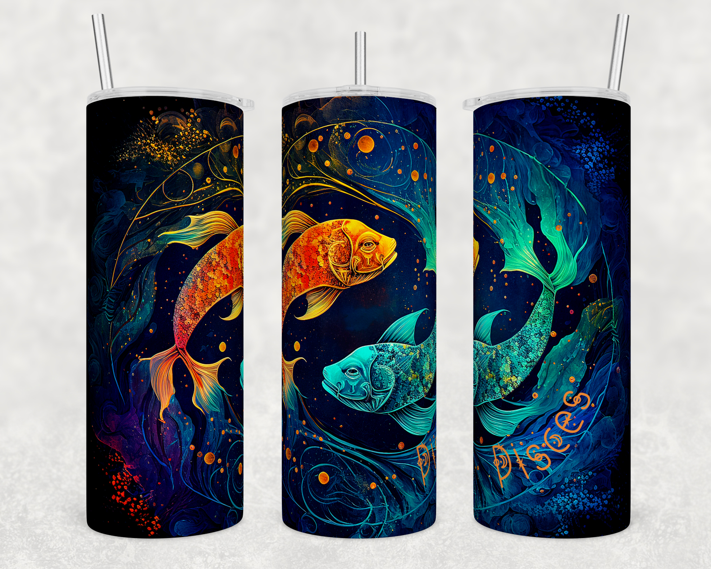 Tumblers, Stainless Steel, Sublimation, Zodiac, Astrological, Cancer, Taurus, Aquarius, Gemini, Virgo, Scorpio, Pines, Capricorn, Leo, Libra, Sagittarius