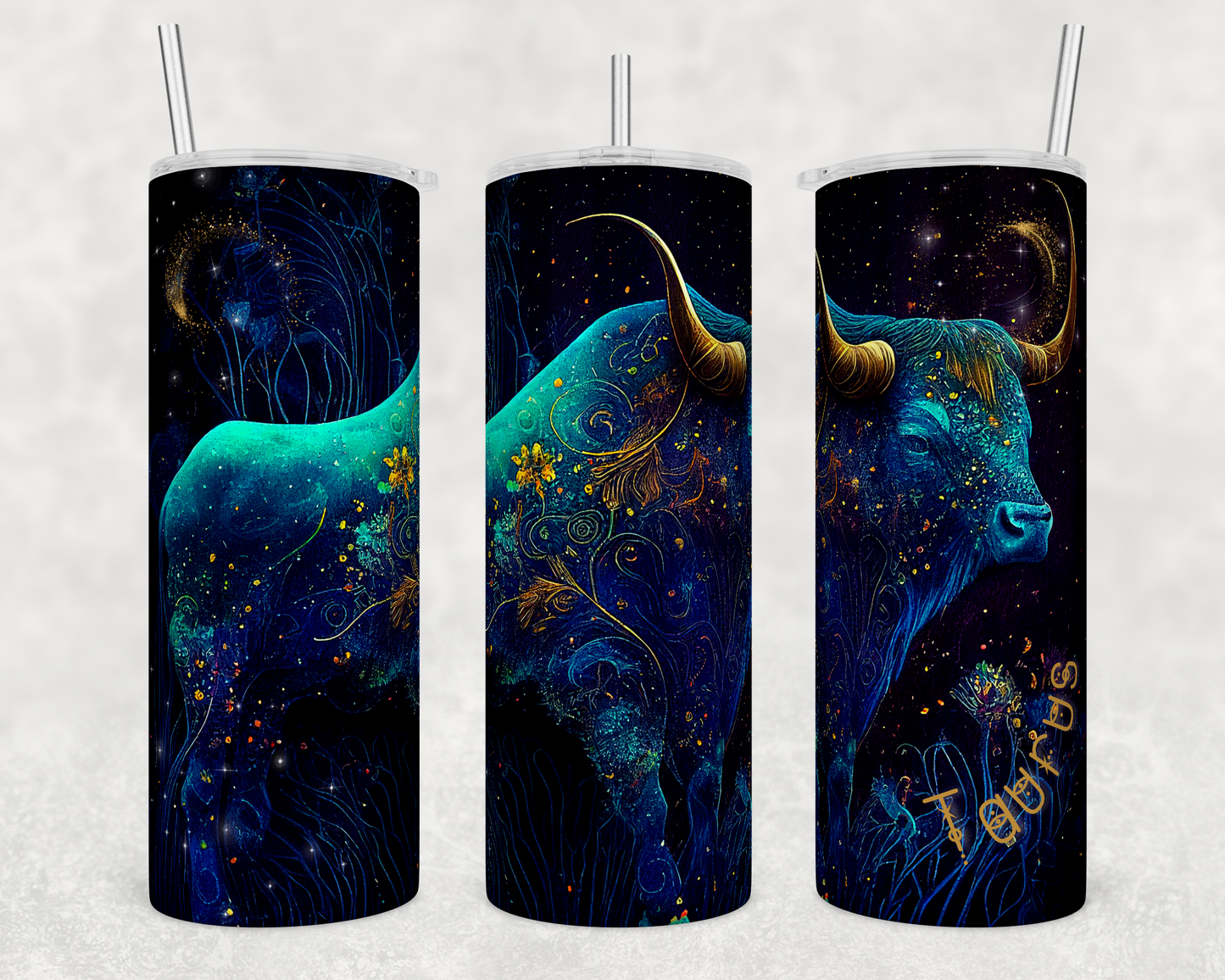 Tumblers, Stainless Steel, Sublimation, Zodiac, Astrological, Cancer, Taurus, Aquarius, Gemini, Virgo, Scorpio, Pines, Capricorn, Leo, Libra, Sagittarius